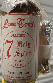 7 Holy Spirit Hyssop Bath