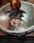 Orange Glass Sphere