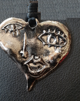 Happy Heart Face showing the imbalance of life