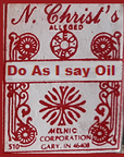 N Christ Cut Oils