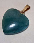 Heart Shaped Aventurine Pendant