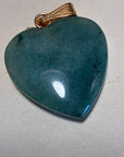 Heart Shaped Aventurine Pendant