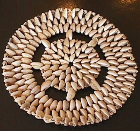 Cowry shells can be used as a candle or incense holder.  The shells are known for their sexual energy and are used in spiritual rituals.